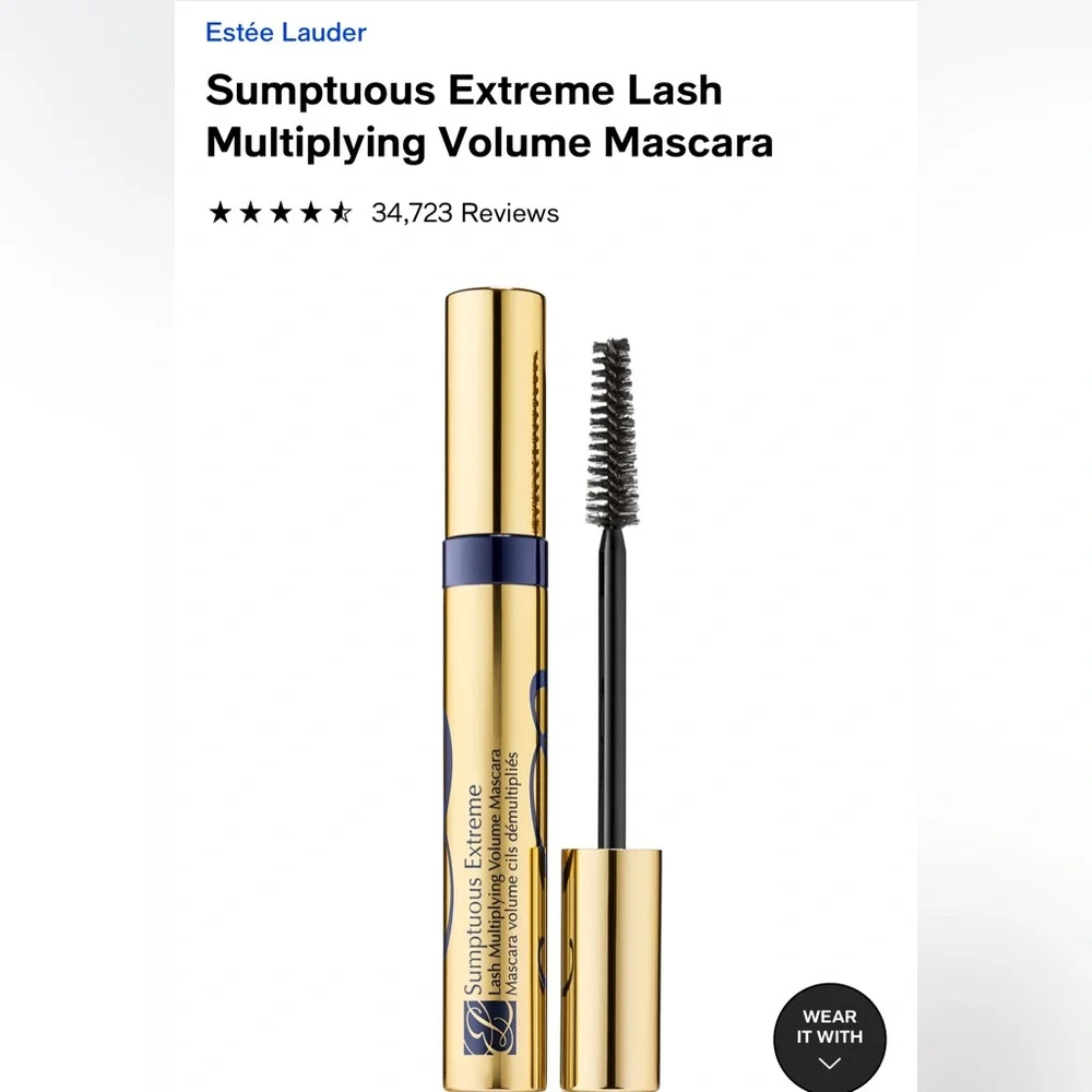 New - Estee Lauder Sumptuous Extreme Mascara - Full Size